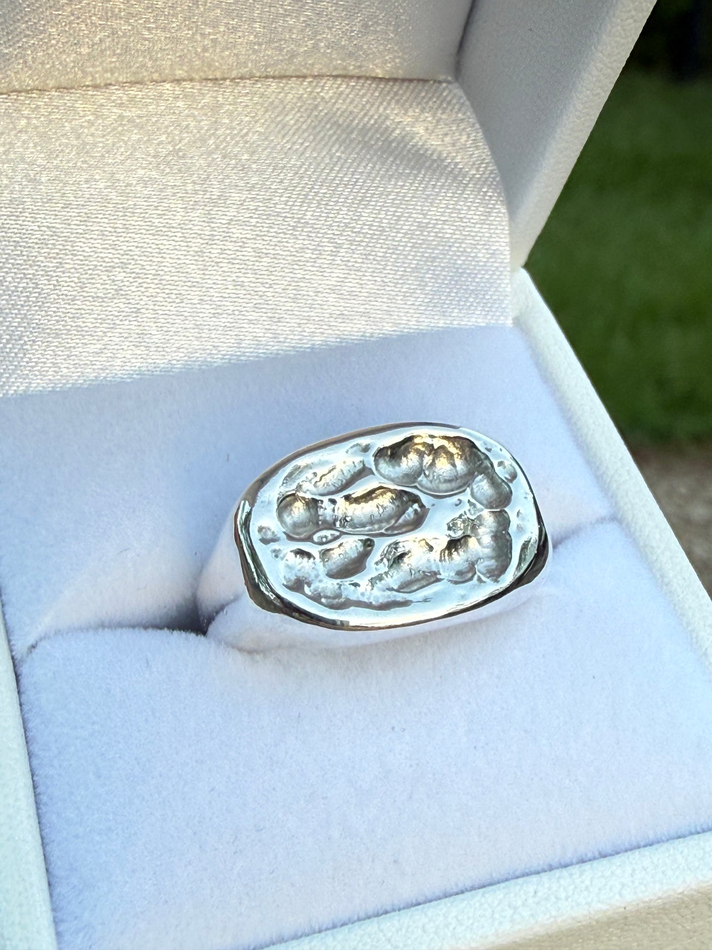Unearthed Pinkie Signet Ring (Size H)