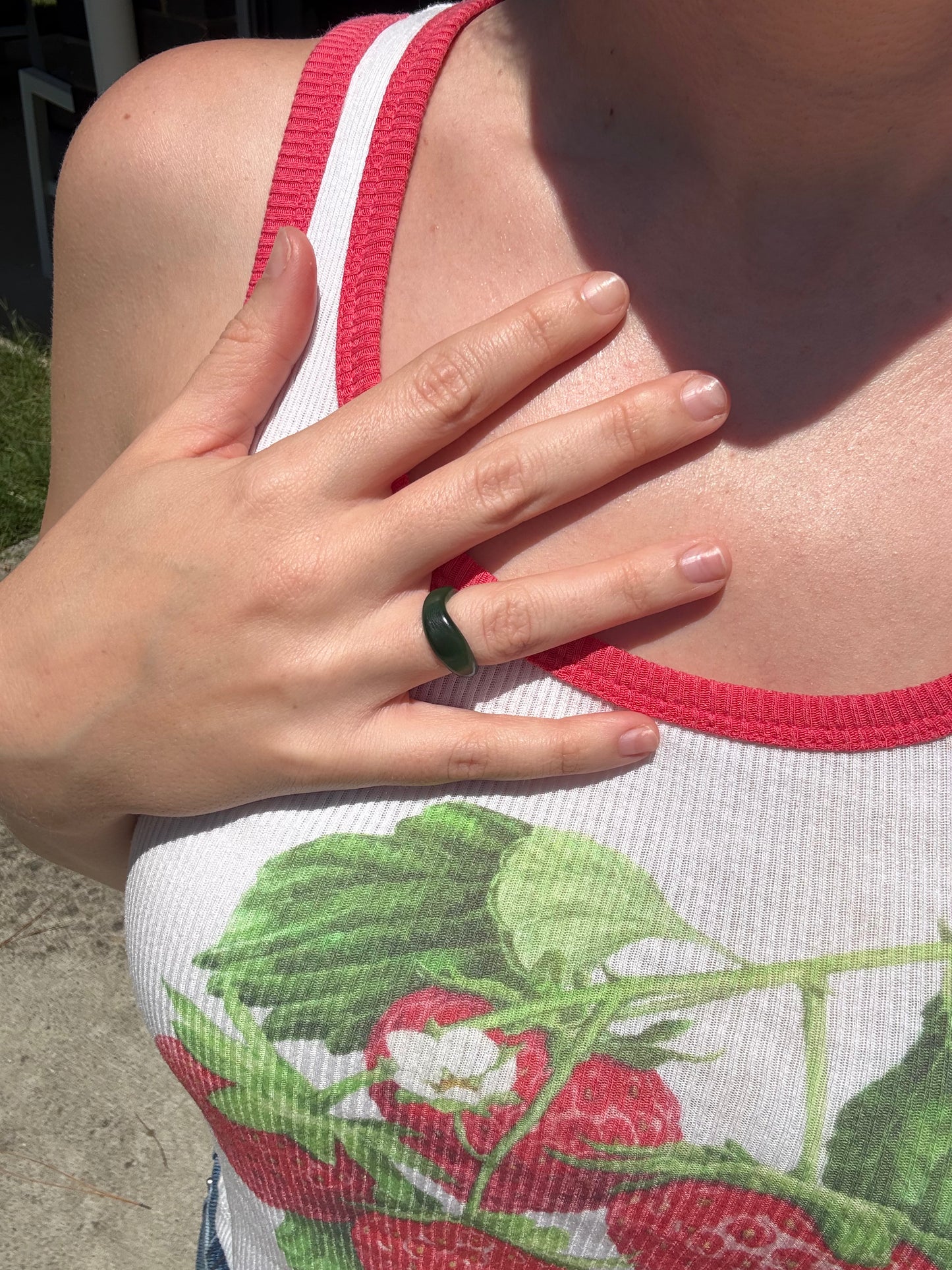 Cresting Wave 9ct Yellow Gold Ring (Wax Model, Available to Cast)