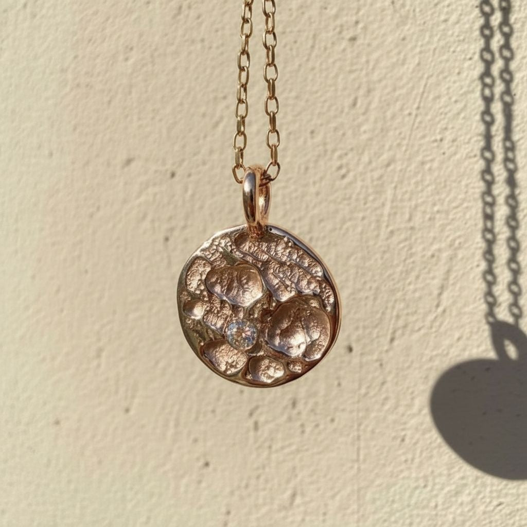 An Unearthed Diamond Pendant