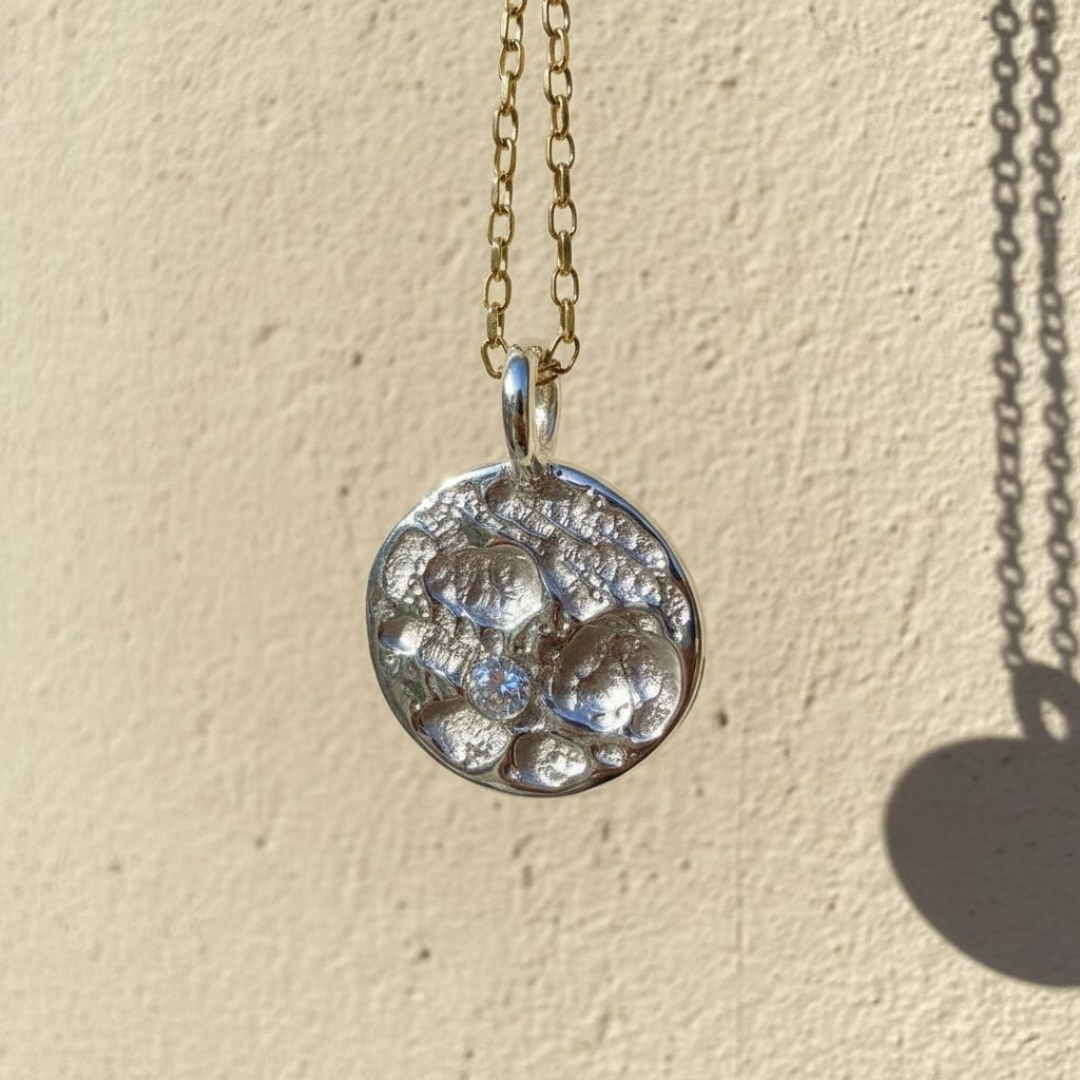 An Unearthed Diamond Pendant