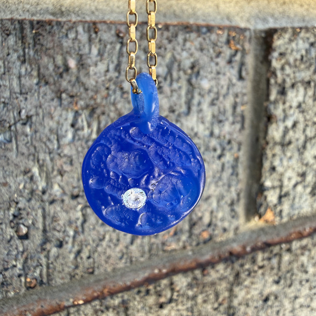 An Unearthed Diamond Pendant